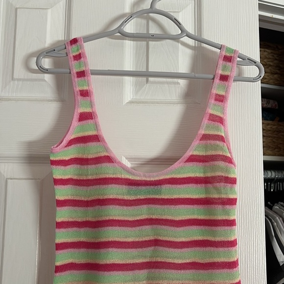 White fox Thinking 'Bout You Lately Mini Dress
Watermelon Stripe - Picture 4 of 7